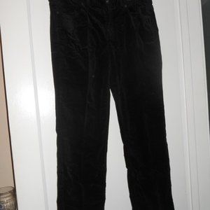 Ladies Calvin Klein Black Corduroy Pants